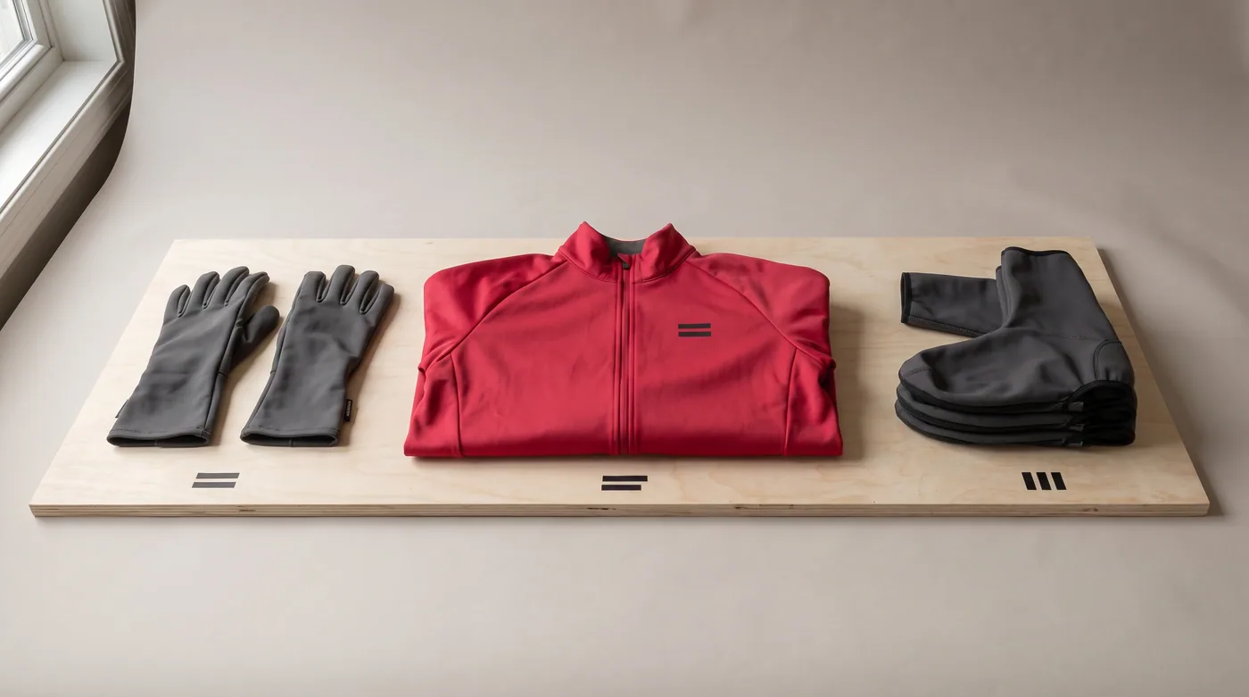 Abbigliamento da ciclismo invernale
