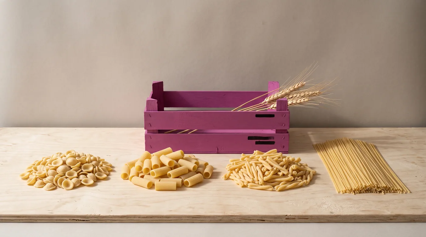 Pasta secca trafilata al bronzo