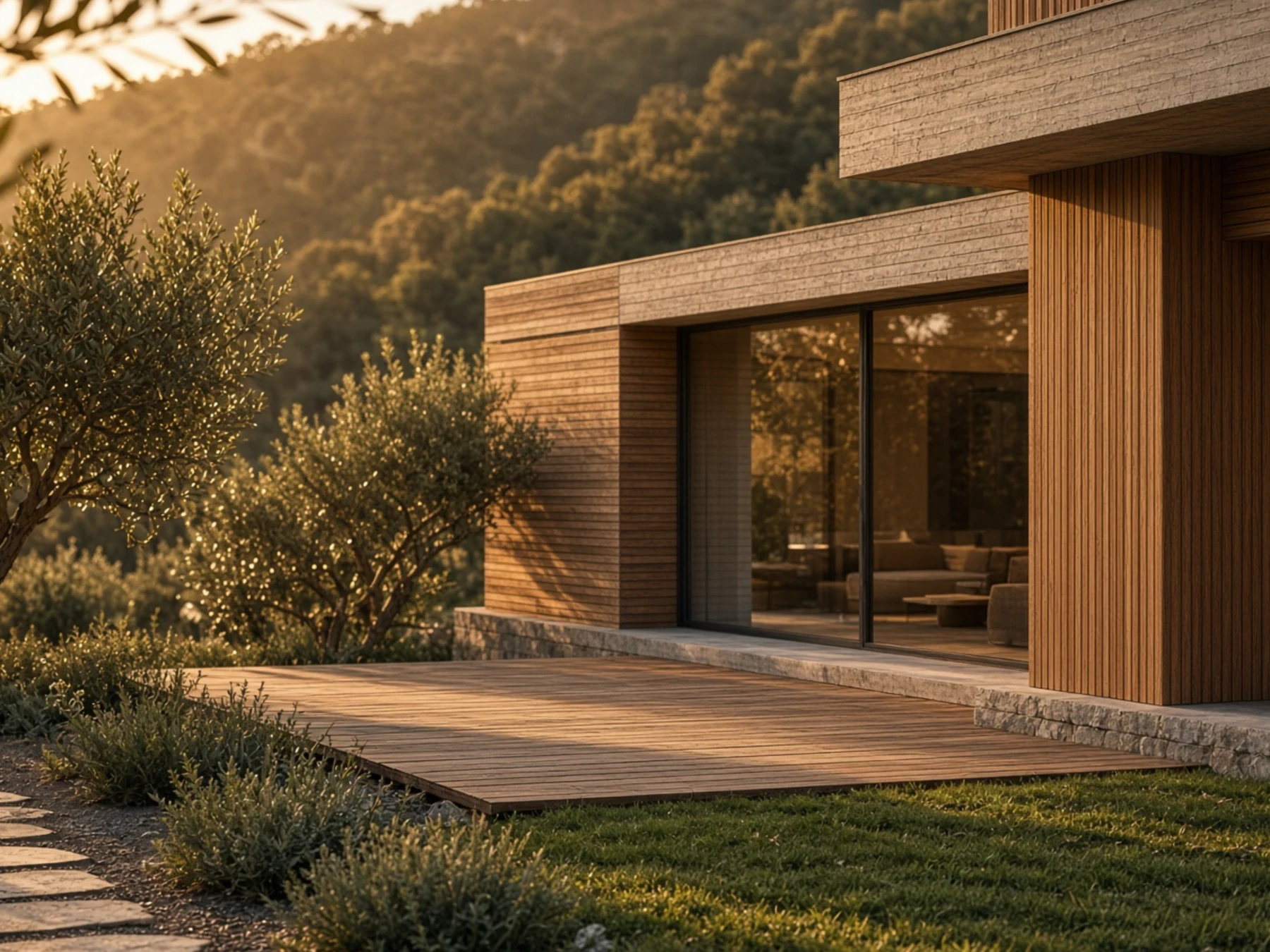 Residenza Giardino — terrazzo privato a raso, Terra Alta Residences
